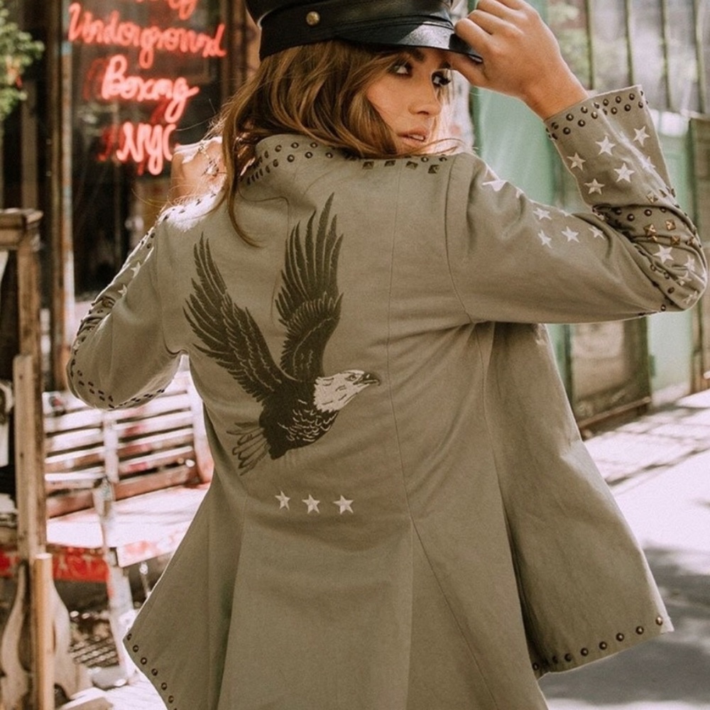 Spell eagle back blazer  XS NWT